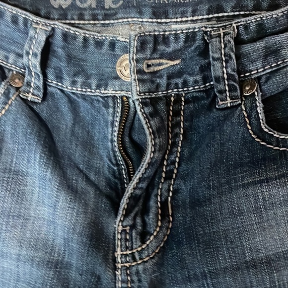 Mend slim straight jeans - Picture 3 of 3